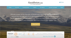 Desktop Screenshot of kazakhstan.com